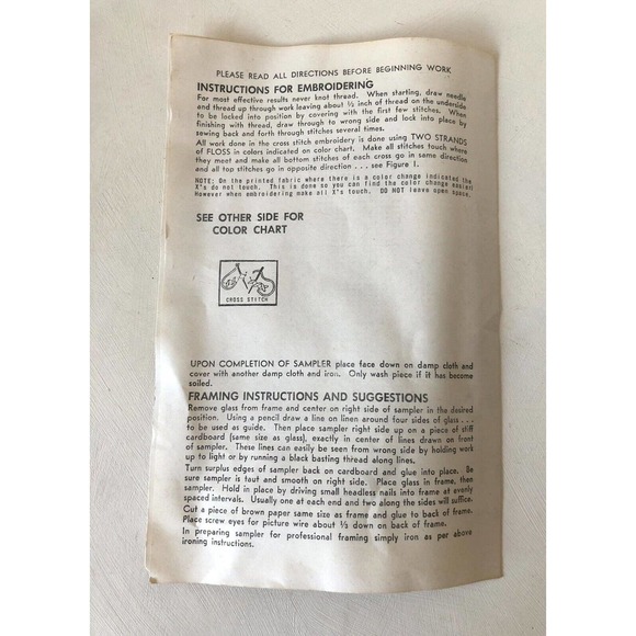 Vintage Embroidery Kit Jane Snead Samplers 1855 Locomotive Thomas Rogers Engine - Picture 5 of 9